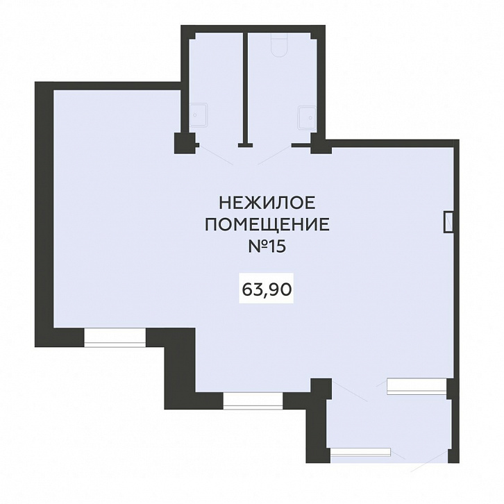 Помещение 0000032432 (Ленский; ) планировка