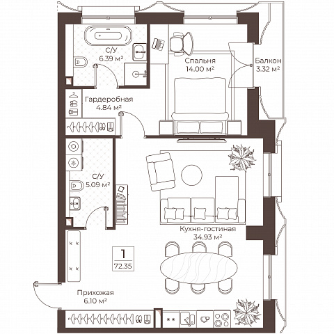 Планировка 000011328