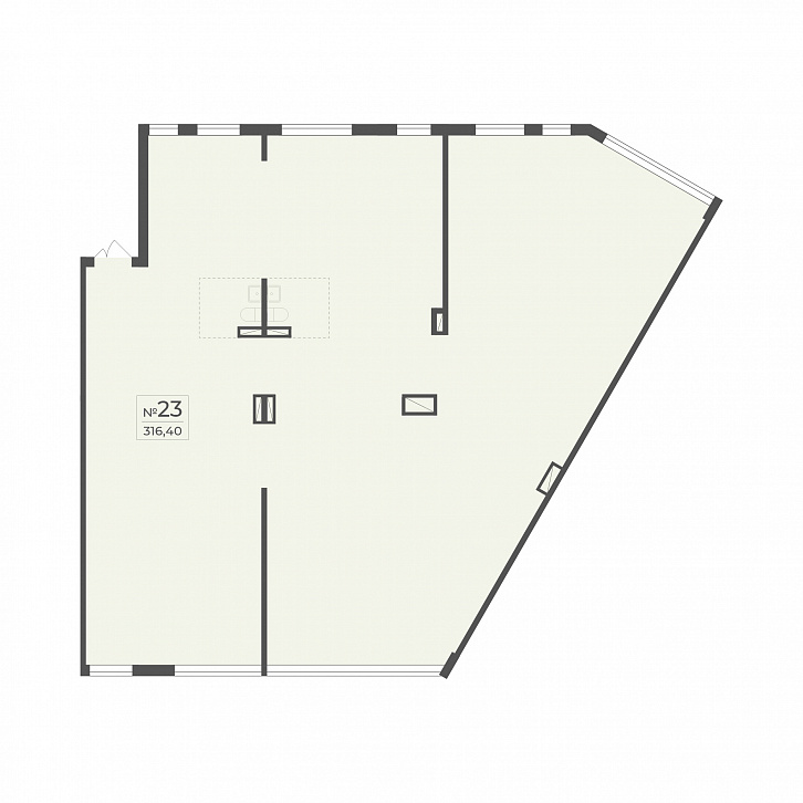 Помещение 0000036637 (Botanica; г. Ялта, в районе шоссе Южнобережное) планировка