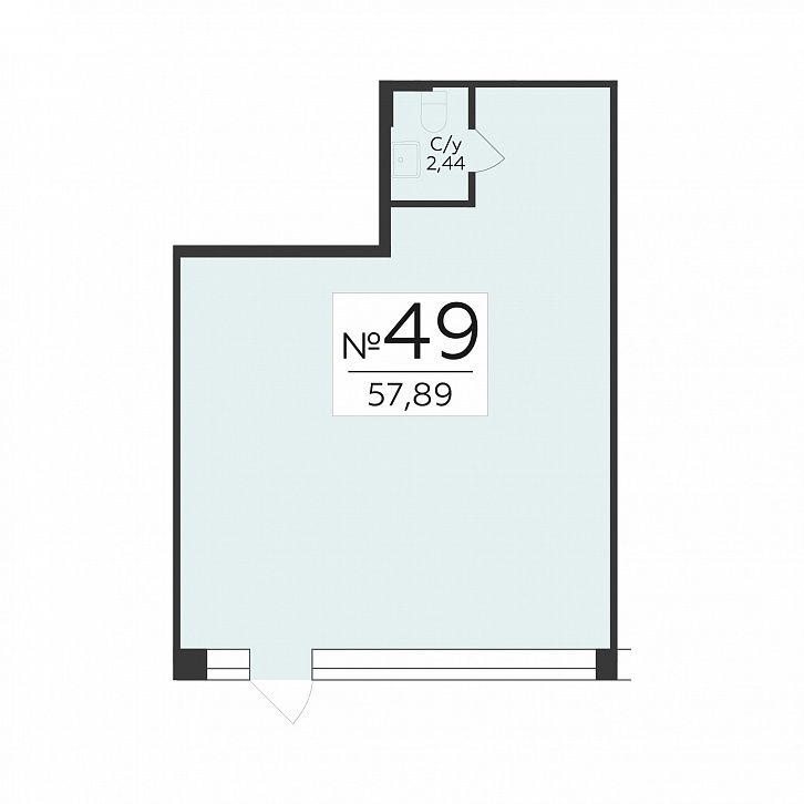 Помещение 0000048348 (Суворов-сити 2; ) планировка