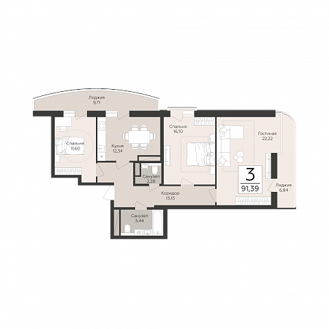 Планировка 000011233