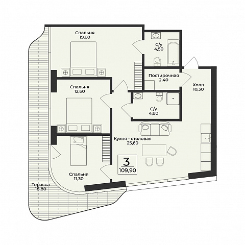 Планировка 000011039