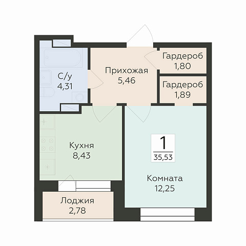 Планировка 000008597