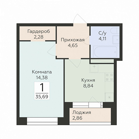 Планировка 000008634