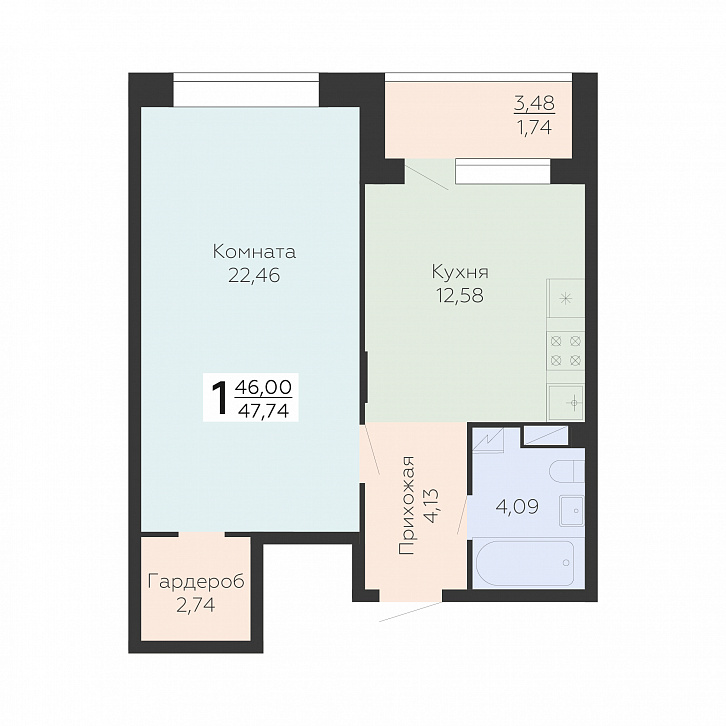 Помещение 0000031251 (Зарядье) планировка