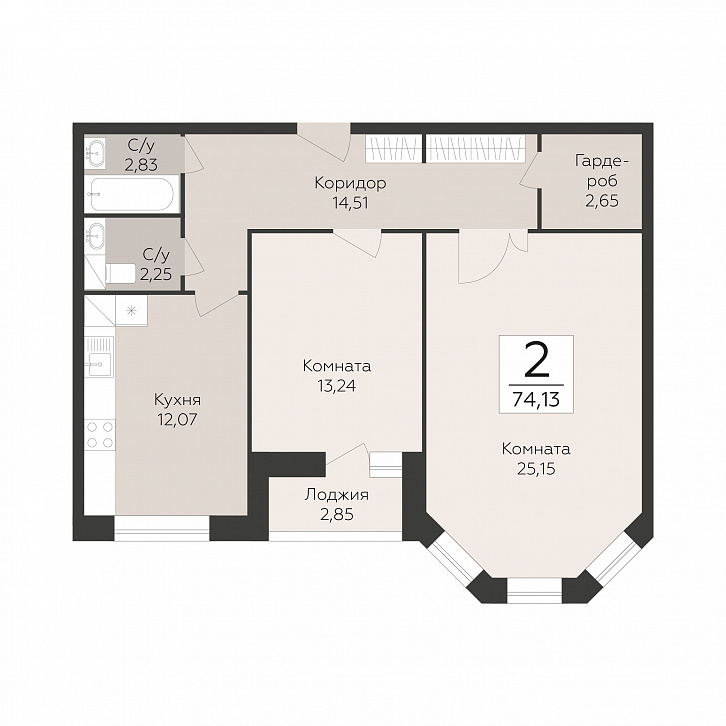 Помещение 0000051576 (Пахра сити; МО,г. Подольск, б р Красногвардейский, д. 33А, 33Б) планировка