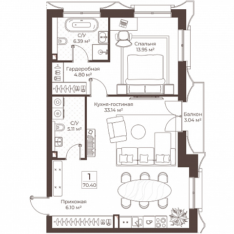 Планировка 000011326