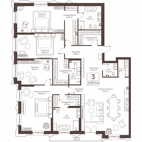 Планировка 000011367