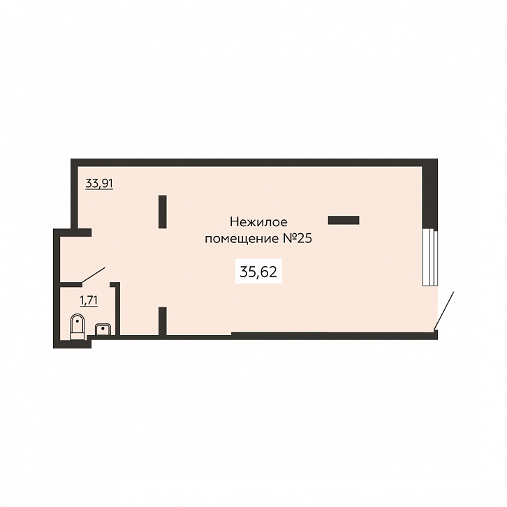 Помещение 0000015573 (Авиатор 2) планировка