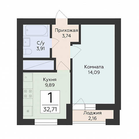 Планировка 000009661