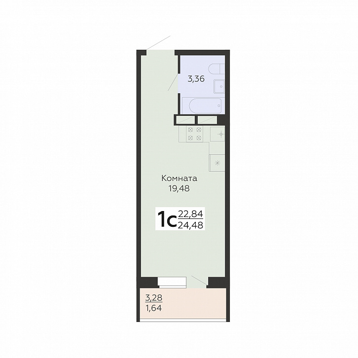 Помещение 0000033577 (Авиапарк; г. Воронеж, ул. Острогожская, 164) планировка