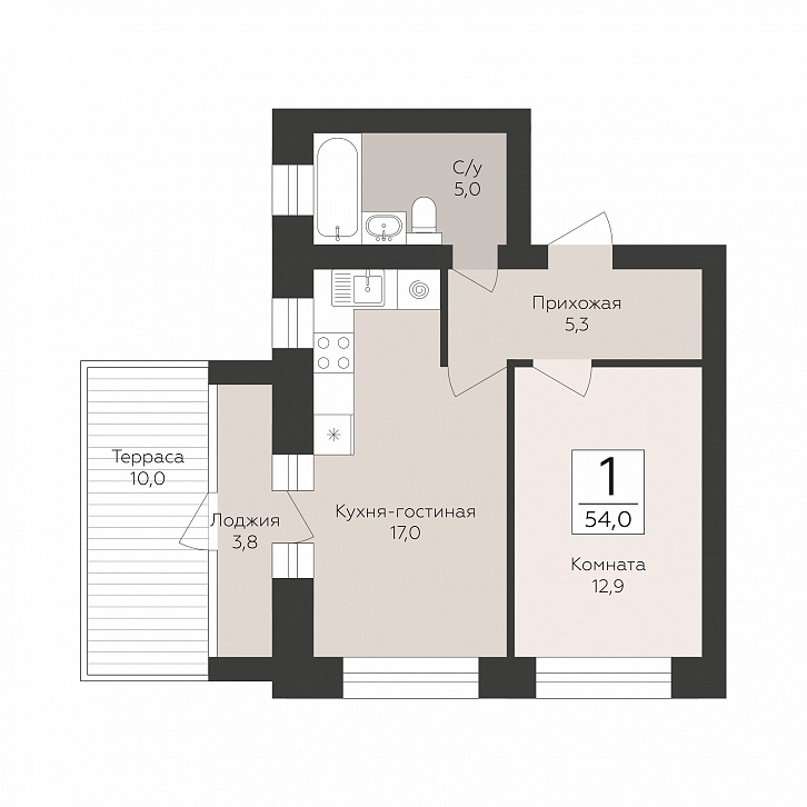 Помещение 0000051258 (Тургенев; Воронежская область, г. Павловск, микрорайон Северный, д. 5) планировка