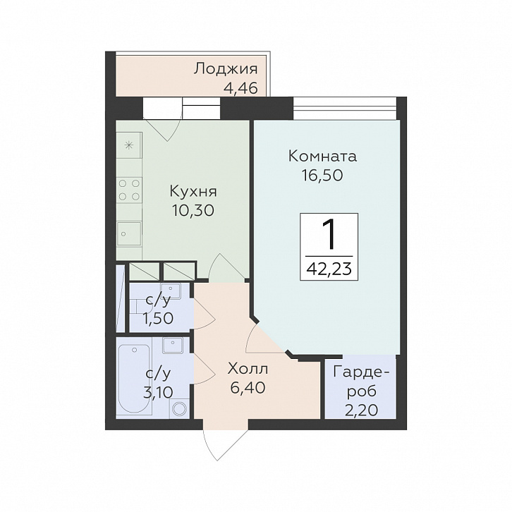 Помещение 0000036877 (Малаховский; Московская обл., пгт. Родники, ул. Трудовая) планировка