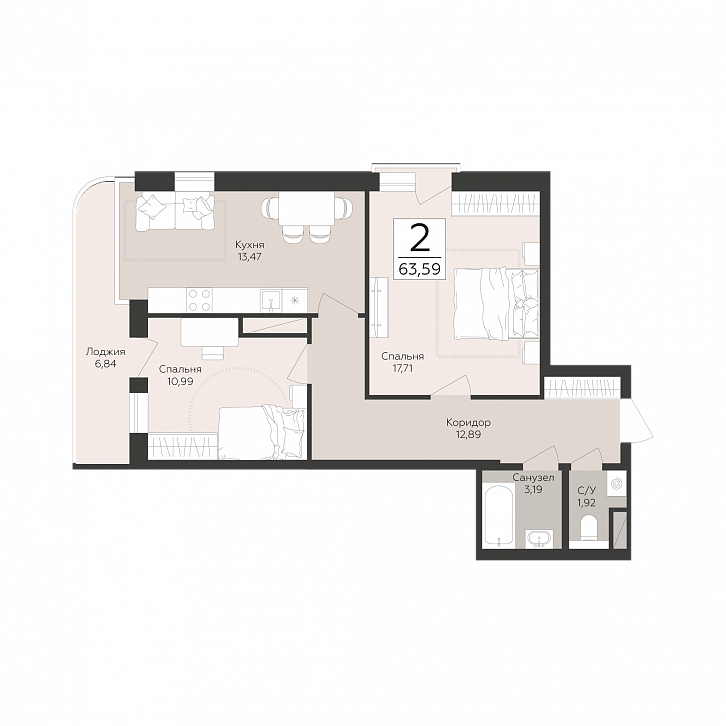 Помещение 0000050963 (Скай) планировка