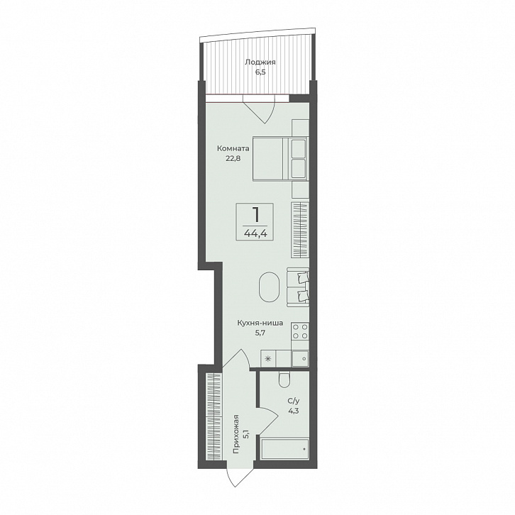 Помещение 0000046895 (Форос; ) планировка