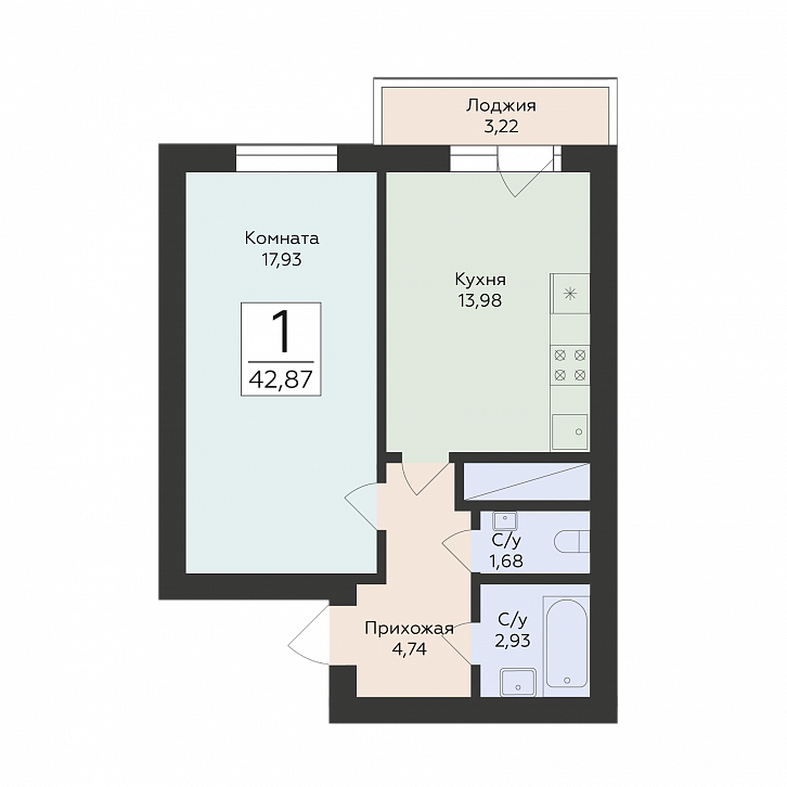 Помещение 0000047691 (Юность) планировка