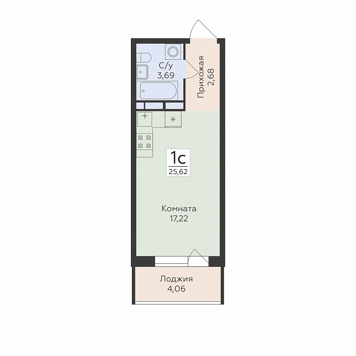 Помещение 0000042602 (Flora; ) планировка